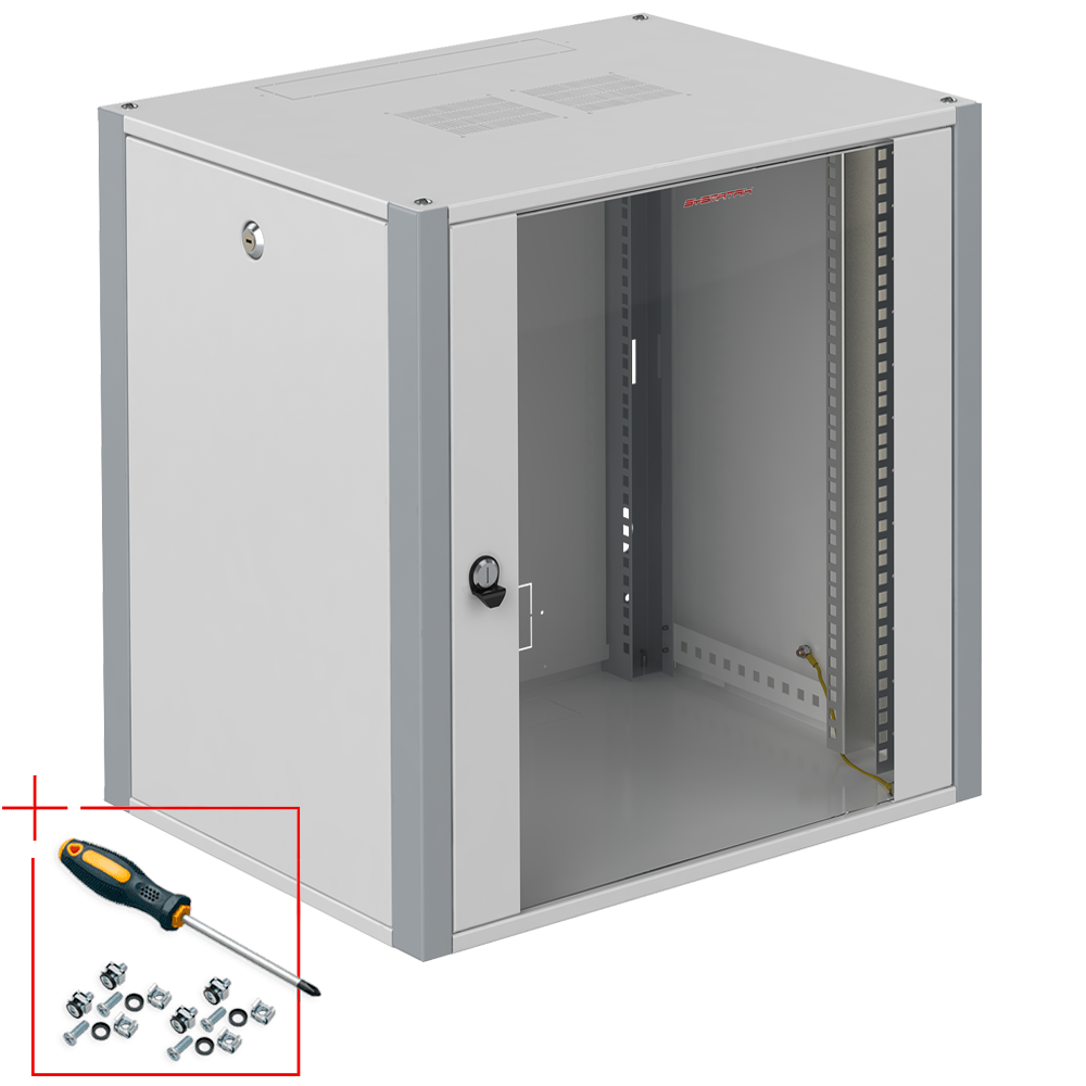 WP 6609.710 Шкаф настенный 9U 600x600 телекоммуникационный 19
