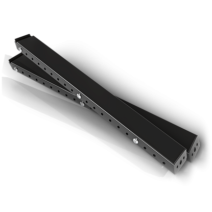 SYSMATRIX RM 4080.900 Комплект для крепления монтажной стойки к стене, черный RAL9005