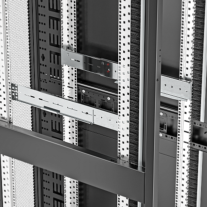 SYSMATRIX SH 1015.000 Комплект монтажных рельсов глубина 530–960 мм. высота 2U