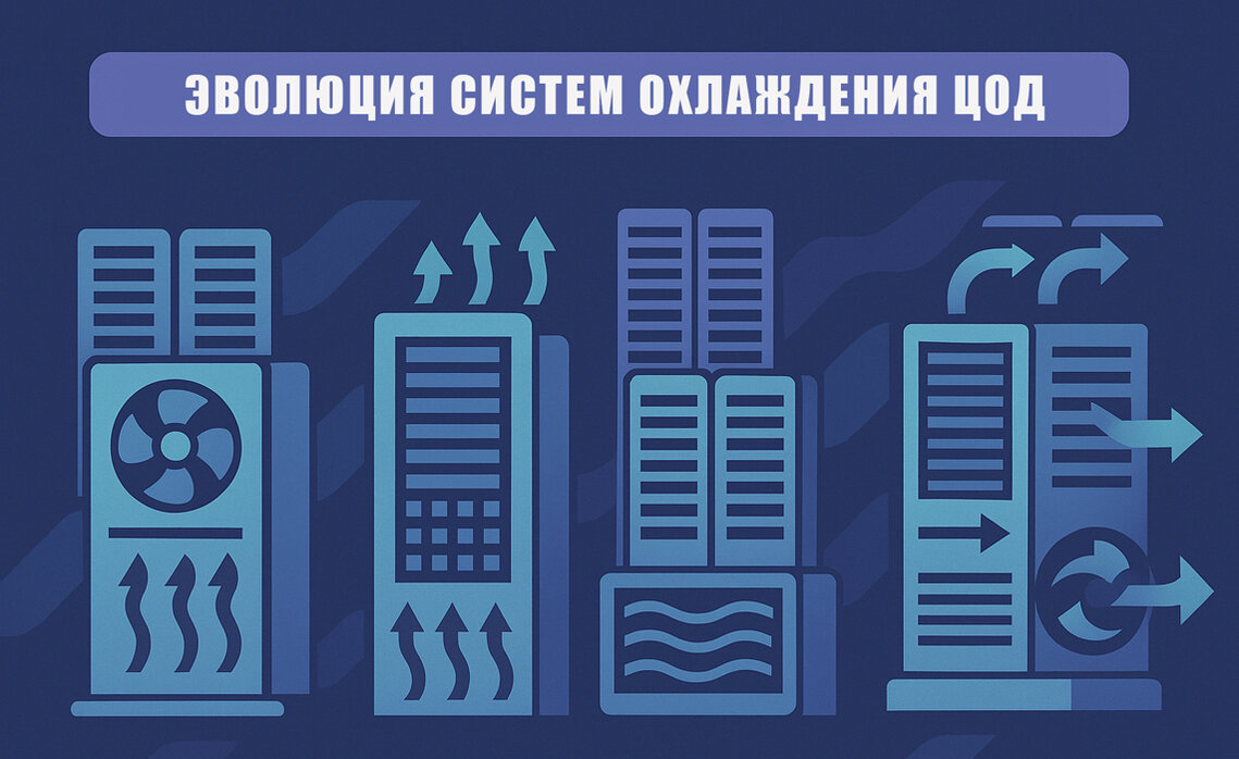 ЭВОЛЮЦИЯ СИСТЕМ ОХЛАЖДЕНИЯ ЦОД
