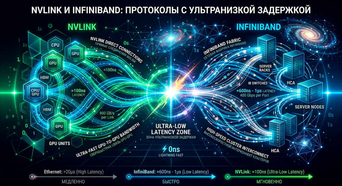 NVLINK И INFINIBAND