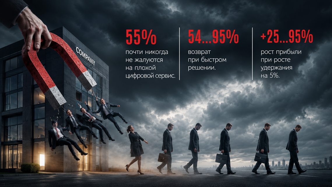 ПОЧЕМУ УХОДЯТ КЛИЕНТЫ